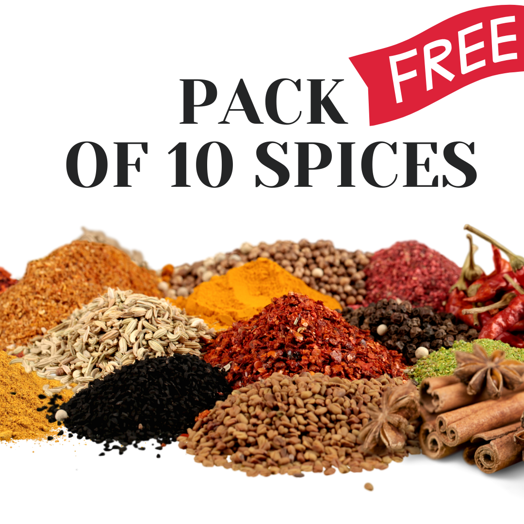 Authentic 10-Spice Sample Pack – Perfect for Handi Recipes | Spice And Grains